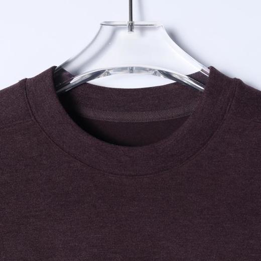 25T336SDSA男士秋冬新款痞帅男装潮牌不规则圆领长袖T恤百搭宽松上衣 商品图2