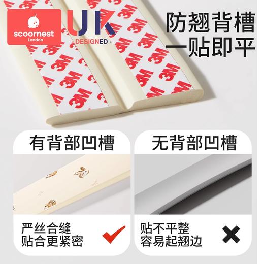 科巢防撞条儿童环保无毒软包墙角桌子包边海绵婴儿可啃咬防碰撞保护条 商品图1