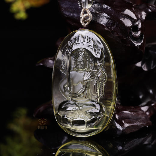 【不动明王】黄水晶八大守护神坠   ZX2512013 商品图3