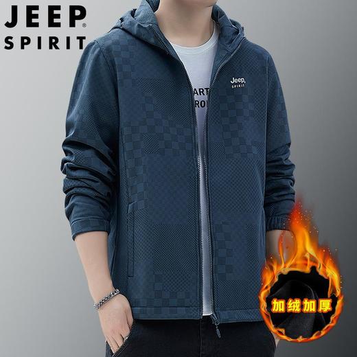 JEEP SPIRIT新款软壳男士风衣潮流休闲时尚夹克户外外套7297新款 商品图3