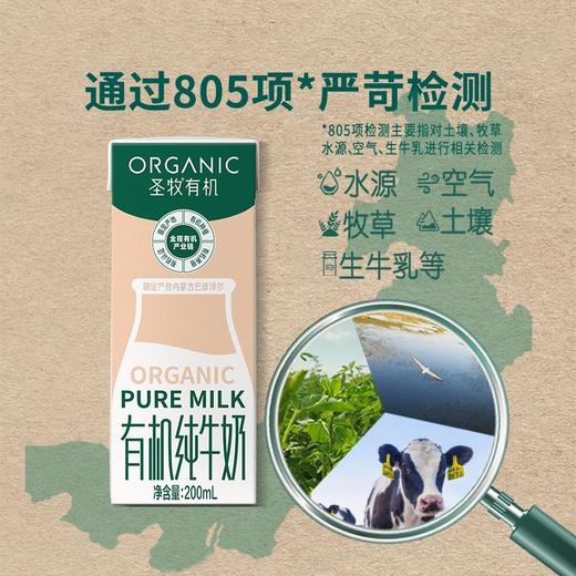 【特惠】圣牧有机纯牛奶200m1*10/提 商品图1
