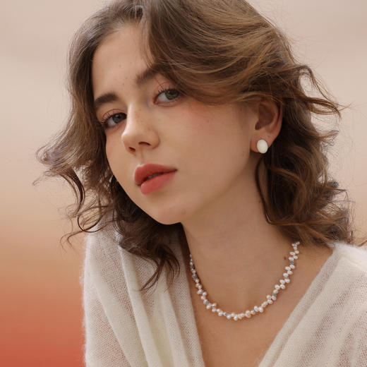 ARSIS｜流光系列 珠光满天星项链 商品图3