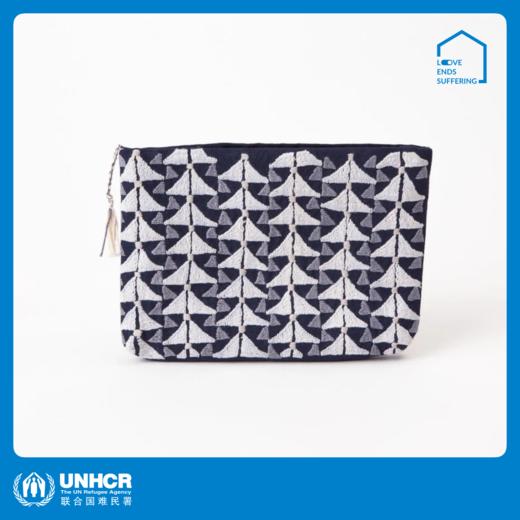 心艺手作：“几何韵律”刺绣手包Benri Pouch 商品图0