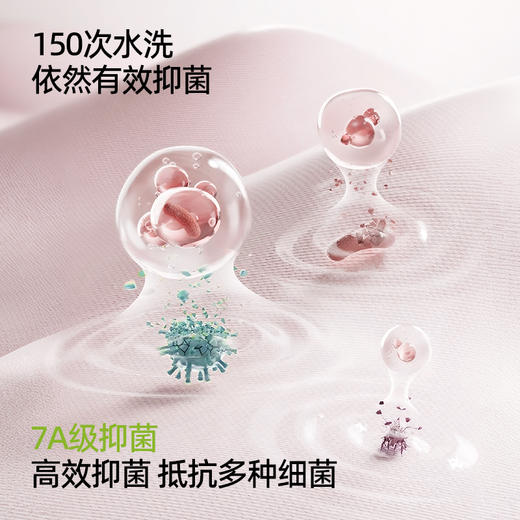 【商场同款】熳洁儿 7A抗菌无尺码自由Bra背心款水滴杯舒适无痕25701553 商品图3