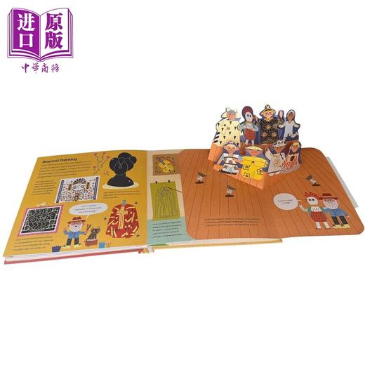 预售 【中商原版】立体的艺术家 马蒂斯 Pop-Up Artist Henri Matisse 英文原版 儿童立体绘本故事书 人物传记 进口童书 精装立体书 商品图3