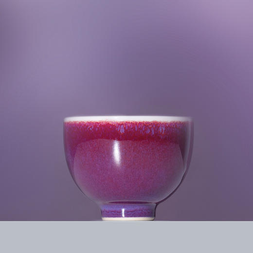 问鼎钧瓷梦鼎鹅黄青花精工款韶秀杯(凌渡仙) 商品图2