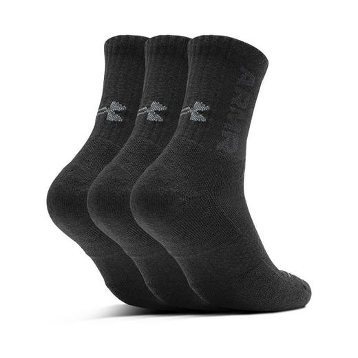 安德玛UA 3-Maker男女情侣训练运动袜-3双装1373084-001 商品图2