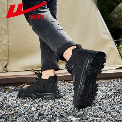 回力工装鞋男鞋秋冬新款复古时尚马丁靴男士运动户外登山鞋子男款 商品图6