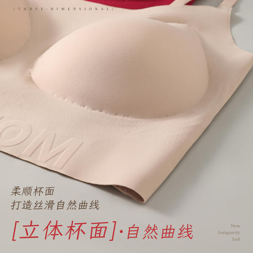 【本命年内衣套装】纯植物印染，面料软糯高弹，舒适贴身！无痕无束缚，丝滑又轻薄一片式裁剪！锦鲤附身好运降临！【SM-X】 商品图3