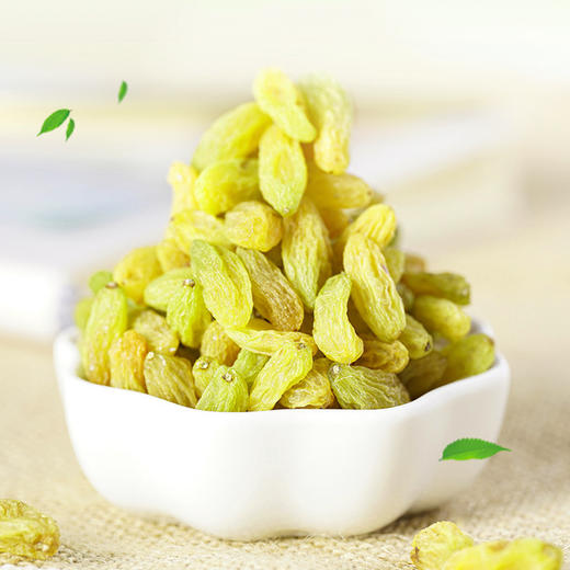 万达绿葡萄干500g蜜饯果干果脯休闲零食办公室小吃家庭量贩装水果干 商品图6