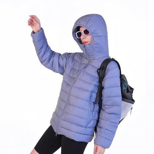 鸟家同款【NICESELF 轻量化连帽排骨P棉服】轻量排骨结构  男女同款da牌代工厂  户外级别  冬季防水保暖  PLantcoft·p棉蓄热锁温 商品图4