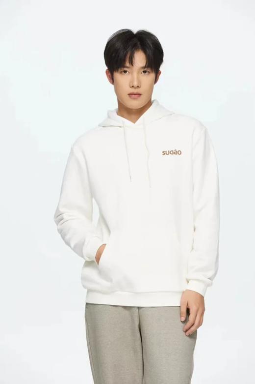 【 休闲针织裤/休闲针织帽衫】素道有机棉 戴帽T恤男女款式 舒适 不染色 [漳州仓] 商品图1