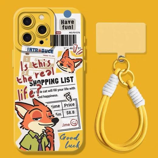 （苹果型号）🦊🐰这一站是“疯狂动物城”✌🏻手机壳来啦！！⁠朱迪尼克真的可爱暴击啊‼️ 【疯狂动物城手机壳】苹果、⁣华为全场💰19.9❗️ 朱迪的胡萝卜元素、尼克的坏笑细节直接戳中❤️ 商品图6