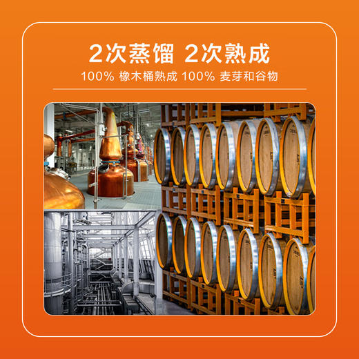 百利得Blender 22 国产单一调和威士忌 【广东地区开盖扫码100%有奖】 商品图3