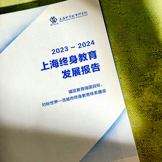 2023—2024上海终身教育发展报告 锚定教育强国目标 对标世界一流城市终身教育体系建设 商品图5