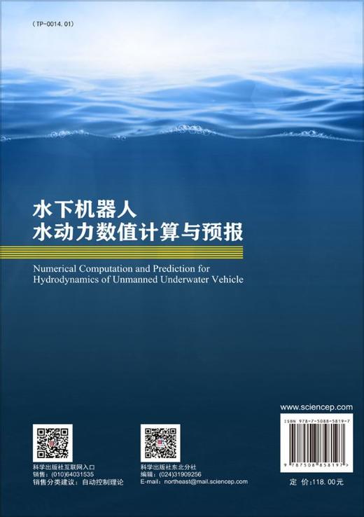 水下机器人水动力数值计算与预报 商品图1