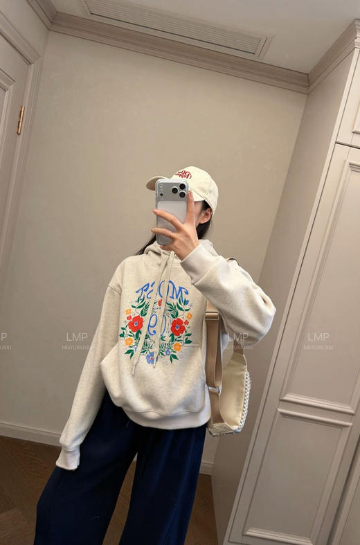 牛货480克一体绒拔染工艺连帽卫衣 商品图1