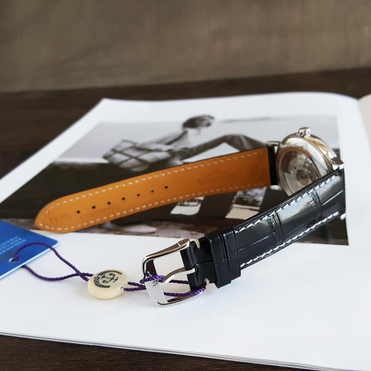 【95新】LONGINES 浪琴L4.921.4.11.2自动机械机芯日期显示38.5MM（男款）优雅系列精钢 301125NJS10 商品图5