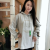 有机棉灰色连帽卫衣 休闲针织帽衫 亲子情侣款 儿童成人男女运动衣 适合春秋季外穿/冬季打底的基础款卫衣 素道敦煌天然有机彩棉织造 舒适安全健康 [漳州仓] 商品缩略图7