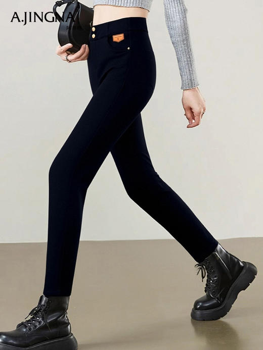 【神仙单品】阿菁娜牛油果加厚保暖显瘦小脚裤F30D210031 商品图3