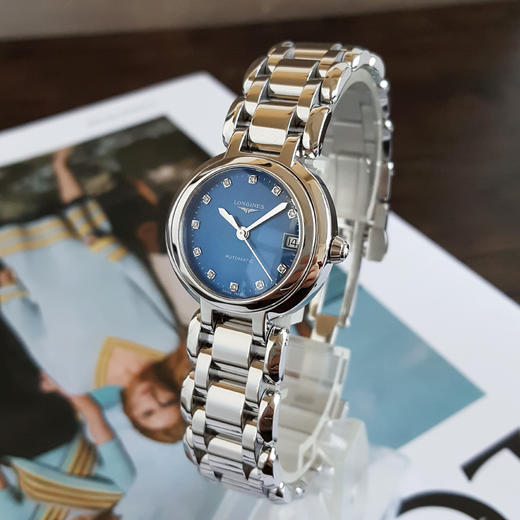 【95新】LONGINES 浪琴L8.111.4.98.6自动机械机芯日期显示26.5MM（女款）心月系列精钢 281125AK31 商品图2