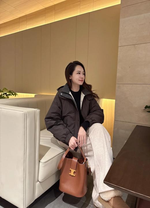 老渠道❗️【鹅绒服】 休闲风短款加厚保暖！美拉德色系！很有特色！！百搭好看！！无标发货WD 商品图4