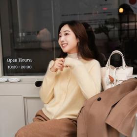 【à perles】暖呼呼，gao品质纯羊绒拉毛 羊绒开衫