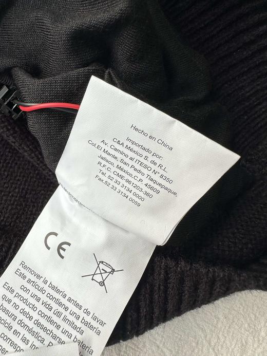 贝壳三 氛围感圆领提花针织衫女圣诞节卡通套头打底毛衣C120530 商品图12