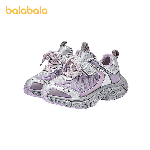 巴拉巴拉童鞋儿童慢跑鞋男女童2025年新款秋冬舒适透气鞋校园百搭 商品图4