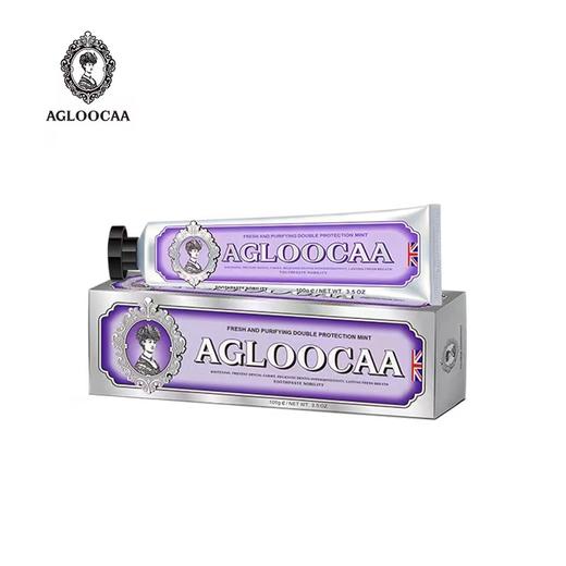 AGLOOCAA安爵露卡 薄荷牙膏炫白清新口气持久呵护牙龈3款口味 商品图2