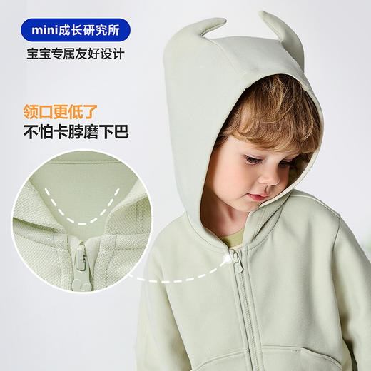 迷你巴拉男女童外套宝宝柔软亲肤网眼透气萌趣便服2026春新款★ 商品图3
