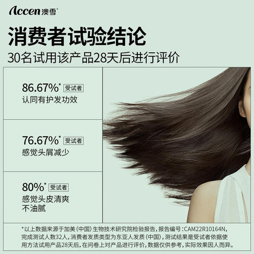 【回购奖】澳雪三重去屑洗发水/控油蓬松洗发水/澳雪小黄姜焗油柔顺护发素/山羊奶沐浴乳680g任选一瓶 商品图2