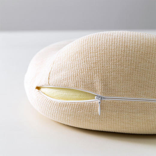 恒源祥 TDK1006-3 U型记忆枕（米黄-兰）单位：只 商品图2