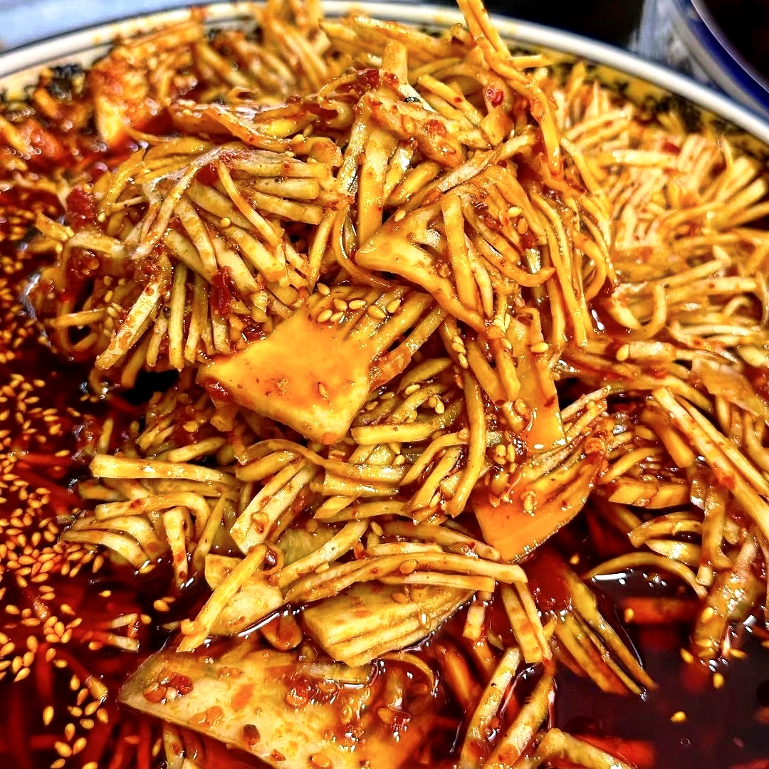 大头菜丝丝片片混装 约450克