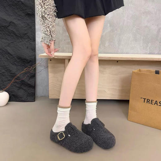 【限量赠品！】凯撒KAISER 复古休闲勃肯鞋 | 单里/棉里可选 半拖/全包 4.5-5厘米内增高 显高显瘦 秋冬百搭【棉全包、棉半包款 爆仓3-5天发货】 商品图8