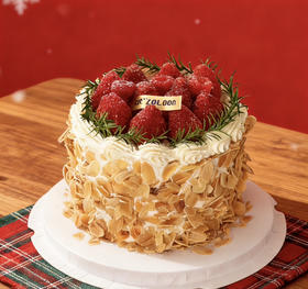 新品丨晨莓（焦糖海盐榛子脆脆蛋糕）