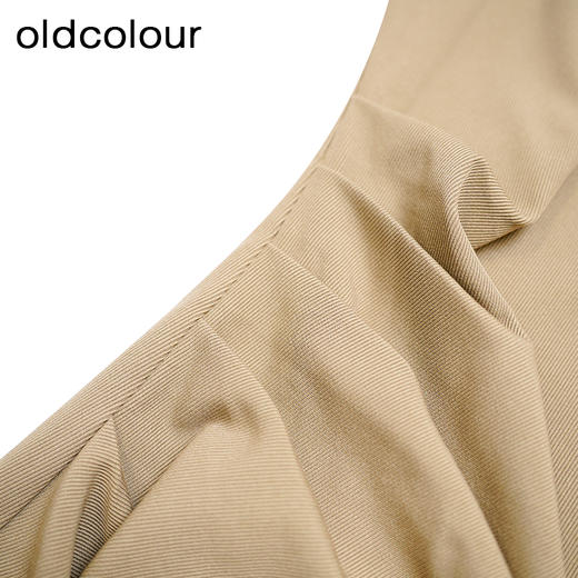 oldcolour欧珂夏季简约休闲气质纯色吊带连衣裙女BR15102190A 商品图3