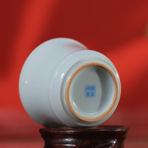 问鼎茶器冰花汝瓷竹律杯（大） 商品图2