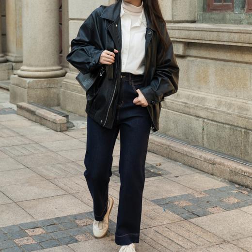 菜菜家四面弹法棍裤|兰精天丝+四面弹面料，修身不紧身，上身显高显瘦显臀翘 商品图4