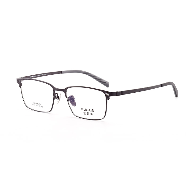 普莱斯光学镜框A6204 经典全框 半钛材质 舒适鼻托 稳固桩头 商务休闲 三色可选