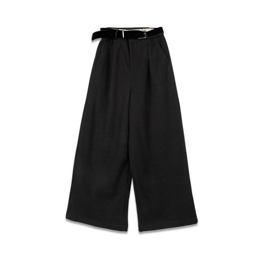 常规百搭极简配腰带阔腿裤-纪念日百货门店同款168145908 商品图4