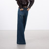 三彩2026春季新款摩登牛仔裤高腰宽松拖地长裤复古显瘦阔腿裤M 商品缩略图3