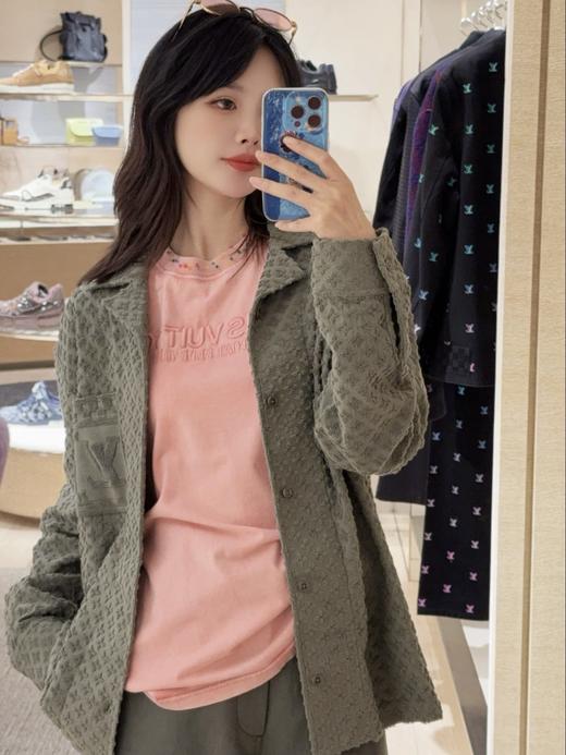 驴家  25FW 提花毛圈布夹克式衬衫（DY） 商品图3