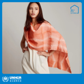 心艺手作：丹霞流彩亚麻围巾 Sandstone Scarf