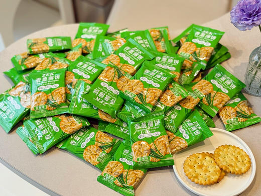 【童年味道zek香葱薄饼】✅鲜榨葱香油（萃取自然的香气，锁住新鲜） ✅进口优质小麦（保留阳光的味道，麦香浓郁）-LWSXQB 商品图4