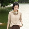 西子/【知己】桑蚕丝羊绒混纺经典百搭针织开衫/MSXS0394 商品缩略图3