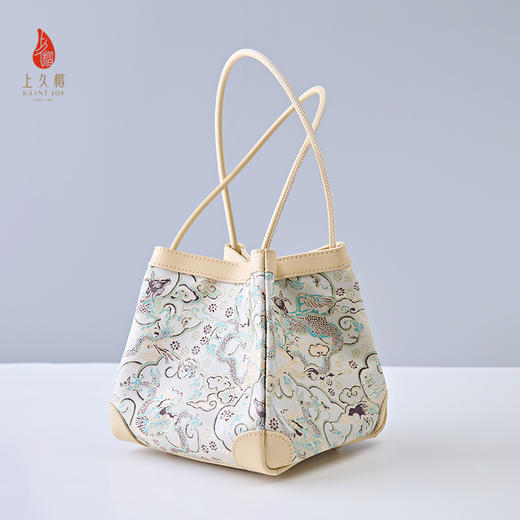 SAINTJOY/上久楷  宋锦拎包  牛龙图  XB3B015208004 （不含礼盒包装 商品图0