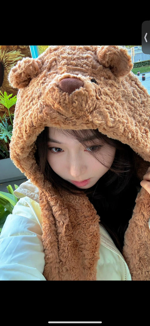 【秒杀价已调 直接拍】Jelly 巴塞罗熊 连帽围巾  渔夫帽 毛绒帽子 商品图7