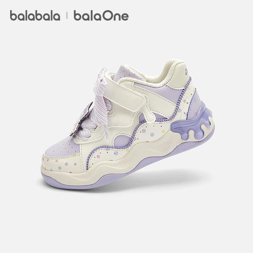 库洛米巴拉巴拉童鞋儿童板鞋小白鞋低帮女童鞋子2025新款春秋鞋子 商品图0