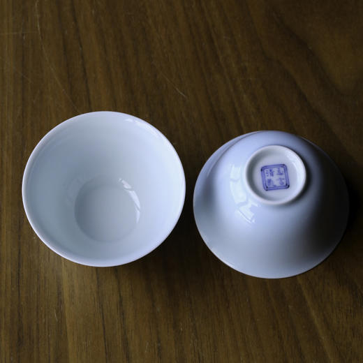 【曰何】天蓝釉对杯 商品图2